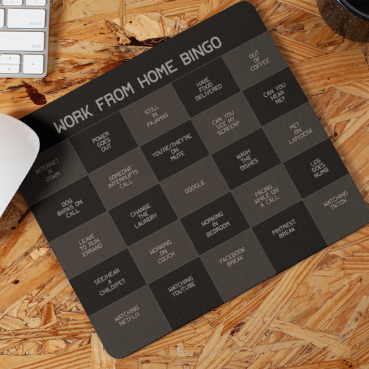 WFH Bingo - Performance Mousepad